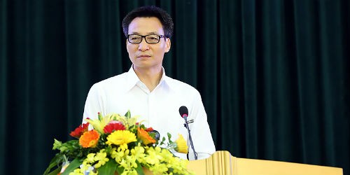 Phó Thủ tướng Vũ Đức Đam phát biểu tại Hội nghị