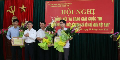 Cuộc thi Tìm hiểu Hiến pháp 2013 được triển khai sâu rộng trên địa bàn tỉnh Vĩnh Phúc