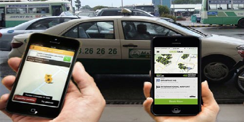 Nhờ ứng dụng công nghệ thông tin, Uber và GrapTaxi đã nhanh chóng chiếm thị phần cao