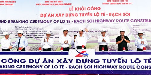 Thủ tướng phát lệnh khởi công tuyến Lộ Tẻ - Rạch Sỏi