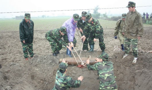 Lính công binh thời bình