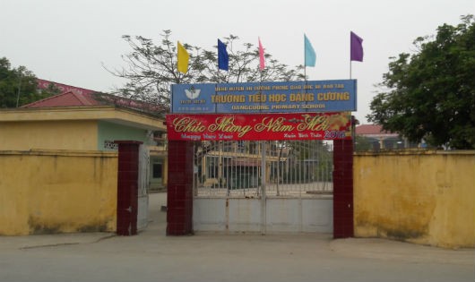 Trường Tiểu học Đặng Cương - nơi đang xảy ra nhiều lùm xùm