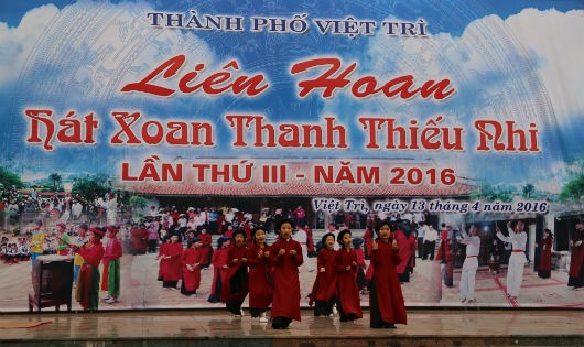 Hát Xoan thiếu nhi thành phố Việt Trì lần thứ 3