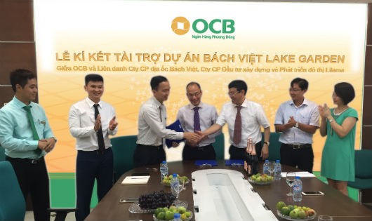 OCB tài trợ dự án Bách Việt Lake Garden