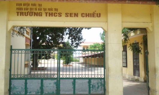 Trường THCS Sen Chiểu, nơi đang xảy ra những lùm xùm