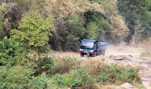 Xe vận chuyển cát