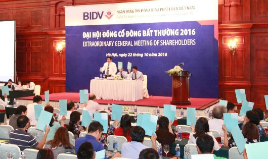 BIDV: Tổng Giám đốc trở thành người đại diện theo pháp luật