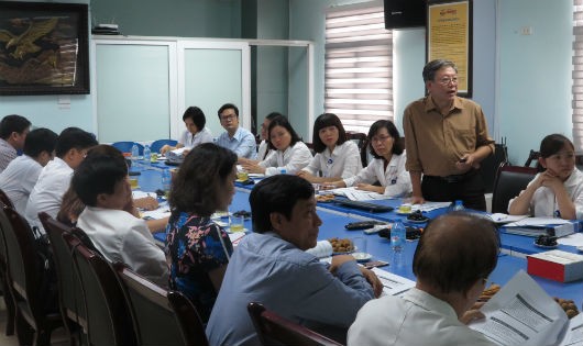 Tiến sỹ Nguyễn Văn Tiến - chuyên khoa Nội tiết, 
Bệnh viện Đa khoa MEDLATEC - đại diện nhóm nghiên cứu báo cáo