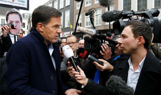 Thủ tướng Hà Lan Mark Rutte (trái). Ảnh: Reuters