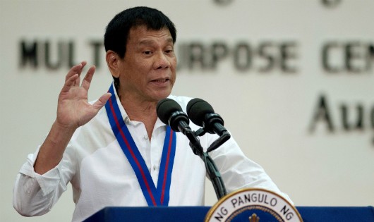 Tổng thống Philippines Rodrigo Duterte