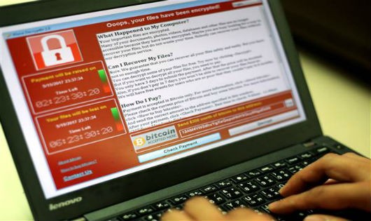 'Bão WannaCry' càn quét thế giới