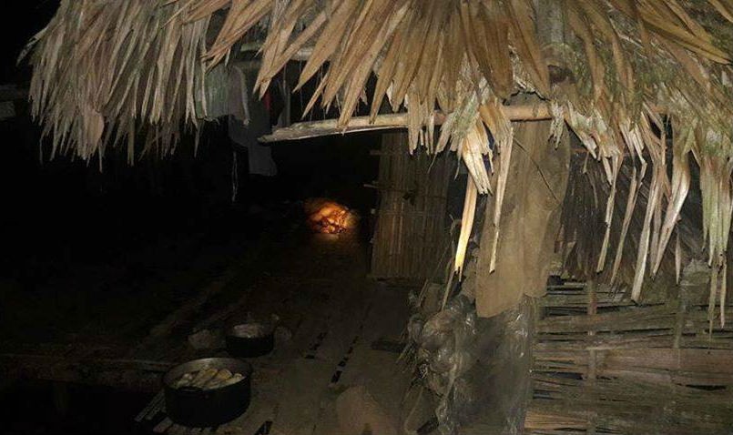 Khu vực lán nơi xảy ra vụ việc. Ảnh Vietnamnet