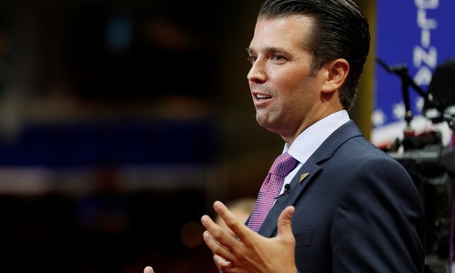 Donald Trump Jr., con trai Donald Trump. Ảnh: Reuters