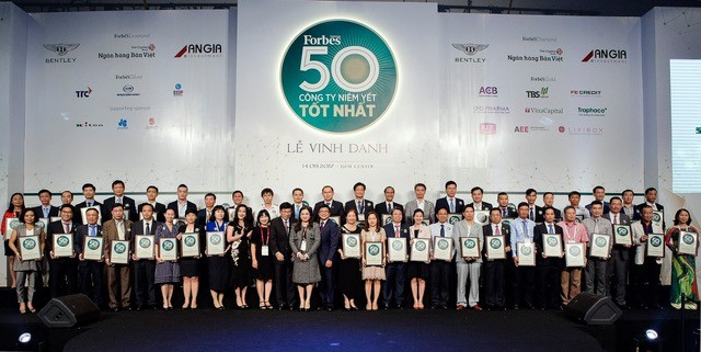 Lễ vinh danh 50 Công ty niêm yết tốt nhất 2017