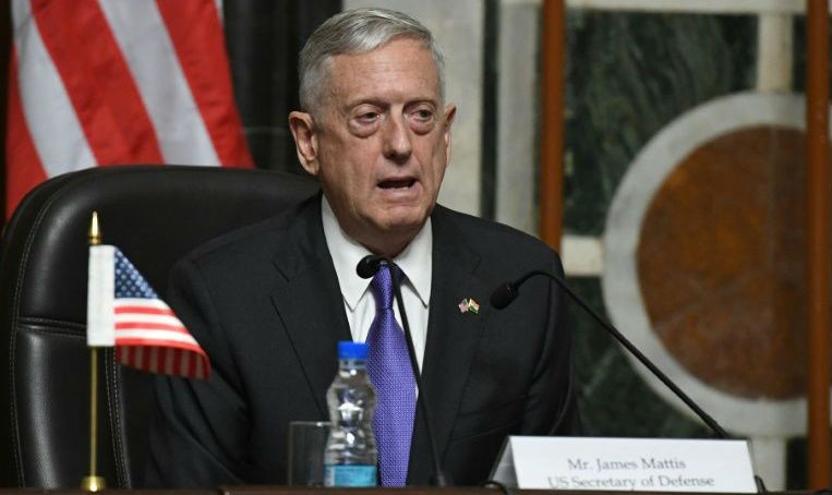 Bộ trưởng Quốc phòng Mỹ Jim Mattis