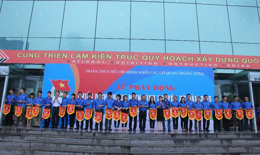 Dấu ấn trong phong trào thanh niên tình nguyện của Đoàn Khối các cơ quan TƯ giai đoạn 2012-2017