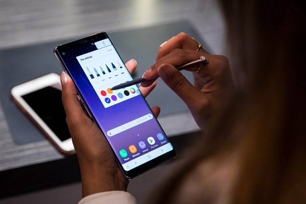 Điện thoại Galaxy Note 8. (Nguồn: The Express Tribune)