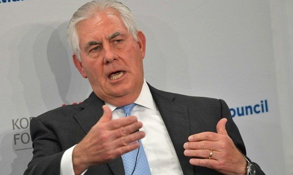 Ngoại trưởng Mỹ Tillerson