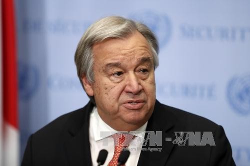 Tổng Thư ký Liên hợp quốc Antonio Guterres. Ảnh: THX/TTXVN