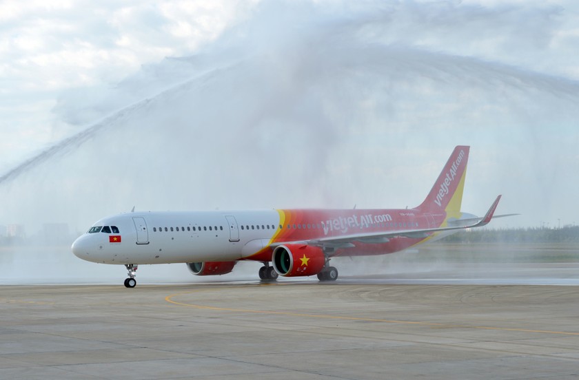 Vietjet nhận hàng loạt máy bay thế hệ mới nhất của Airbus