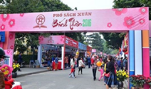 Phố Sách Xuân Bính Thân 2016