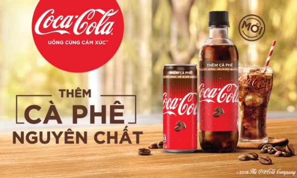 Coca-Cola Việt Nam ra mắt sản phẩm mới Coca-Cola thêm cà phê nguyên chất 