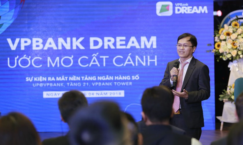 TGĐ Nguyễn Đức Vinh phát biểu tại sự kiện ra mắt Dream