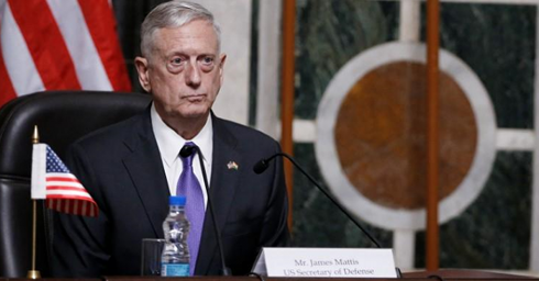 Bộ trưởng Quốc phòng Mỹ James Mattis. Ảnh: Reuters/VOV