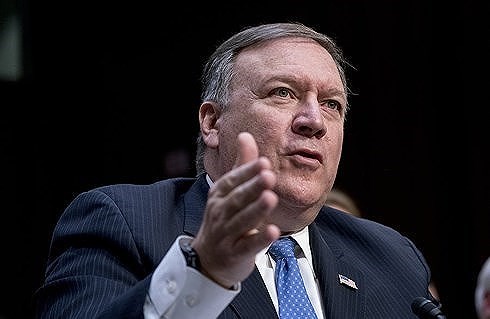 Ngoại trưởng Mỹ Mike Pompeo. Ảnh: Reuters/VOV