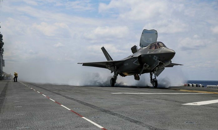 Tiêm kích tàng hình F-35B của Mỹ. Ảnh minh họa nguồn Internet