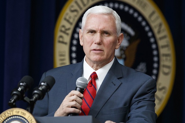 Phó Tổng thống Mỹ Mike Pence (Ảnh: AFP/Dân trí)