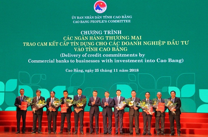 Hơn 700 tỷ đồng được Agribank cam kết đầu tư tại Hội nghị xúc tiến đầu tư, thương mại, du lịch Cao Bằng năm 2018