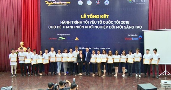 Lễ tổng kết Hành trình “Tôi yêu Tổ quốc tôi”