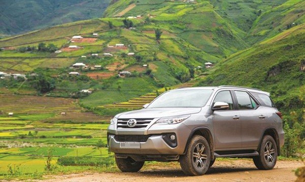 Toyota Fortuner vẫn là mẫu xe bán chạy của TMV