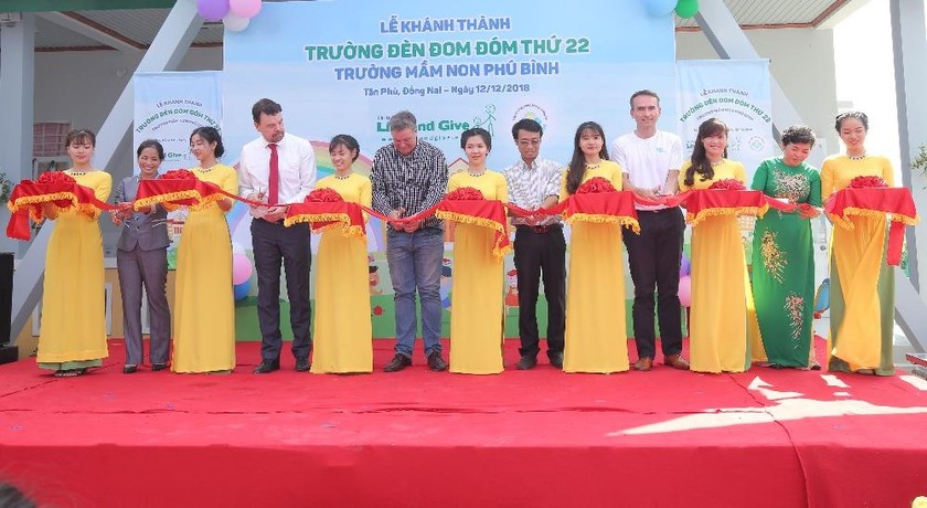 Ngôi trường Đèn Đom Đóm thứ 22 được khánh thành trong năm 2018