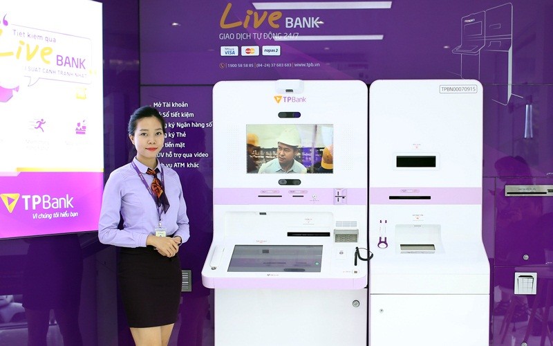 Ngân hàng tự động của LiveBank phục vụ 24/7 không nghỉ ngày lễ, ngày Tết