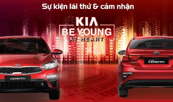 Khởi động chuỗi sự kiện lái thử xe “Kia – Be Young At Heart”