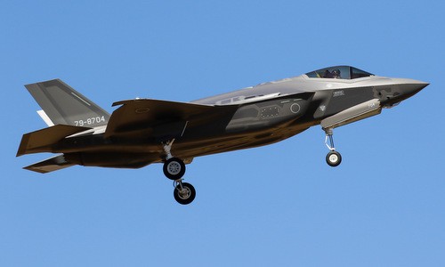 Một tiêm kích F-35A trong biên chế JASDF. Ảnh: Airliners/VnE