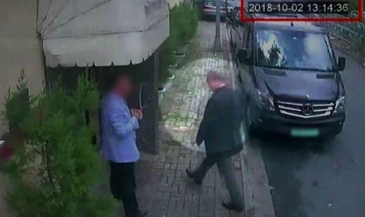 Hình ảnh nhà báo Jamal Khashoggi do phía Thổ Nhĩ Kỳ công bố