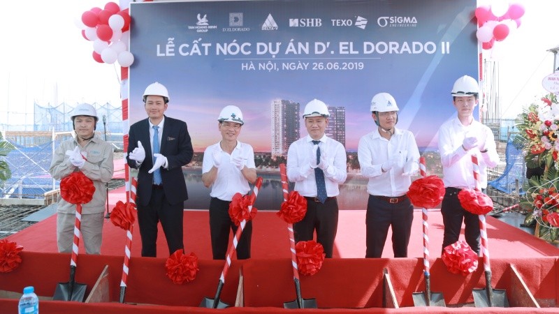 Tân Hoàng Minh chính thức cất nóc dự án D’. El Dorado II