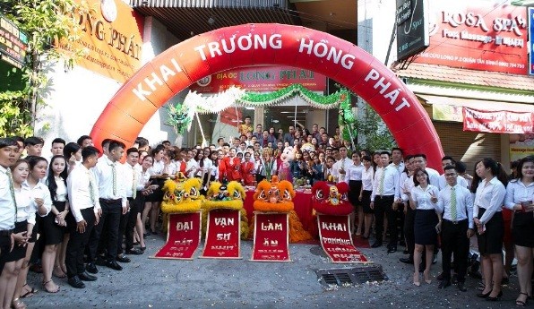 Địa ốc Long Phát tưng bừng Lễ khai trương đầu năm 2019