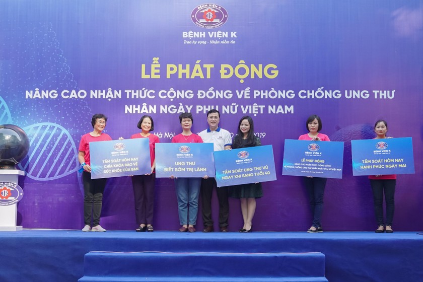 Lễ Phát động nâng cao nhận thức về phòng chống ung thư