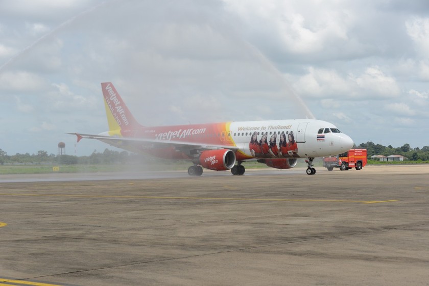 Vietjet khai trương đường bay Băng Cốc – Ubon Ratchathani, khuyến mại vé 0 Baht