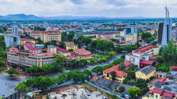 Một góc TP Thái Nguyên.