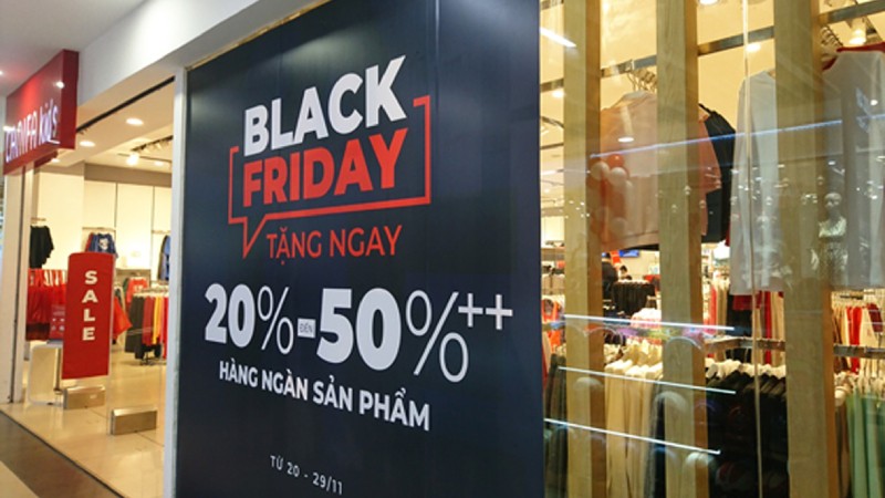 Các chương trình cho ngày Black Friday bắt đầu trước cả tuần.