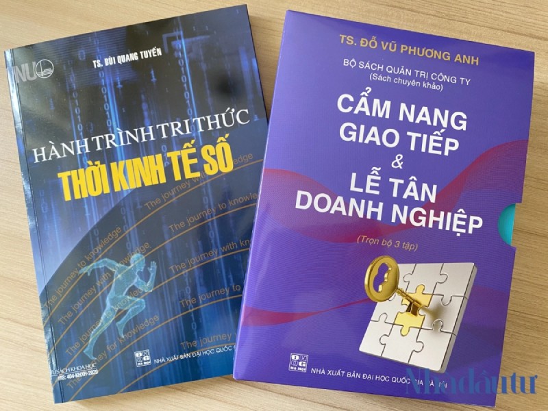 Vợ chồng Phó Chủ tịch Tập đoàn DOJI cùng ra mắt sách