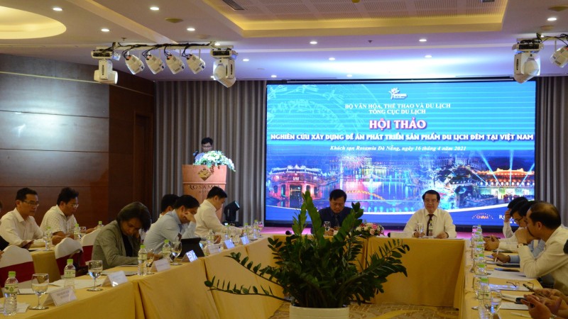 Tổng cục Du lịch ghi nhận, tiếp thu các ý kiến để hoàn thiện Đề án phát triển sản phẩm du lịch đêm.