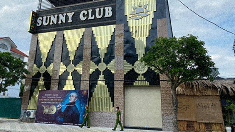 Quán Sunny Club - nguồn lây COVID-19.