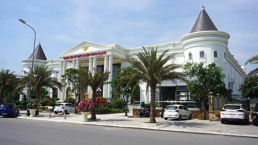 Sai phạm tại Trung tâm tổ chức sự kiện White Palace, hay còn được gọi là “Cung điện trắng”, chưa được xử lý. (Ảnh nguồn Internet)