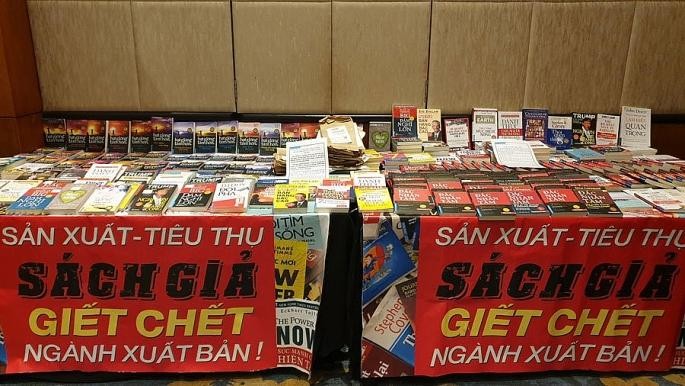 Sản xuất, tiêu thụ sách giả “giết chết” ngành xuất bản.